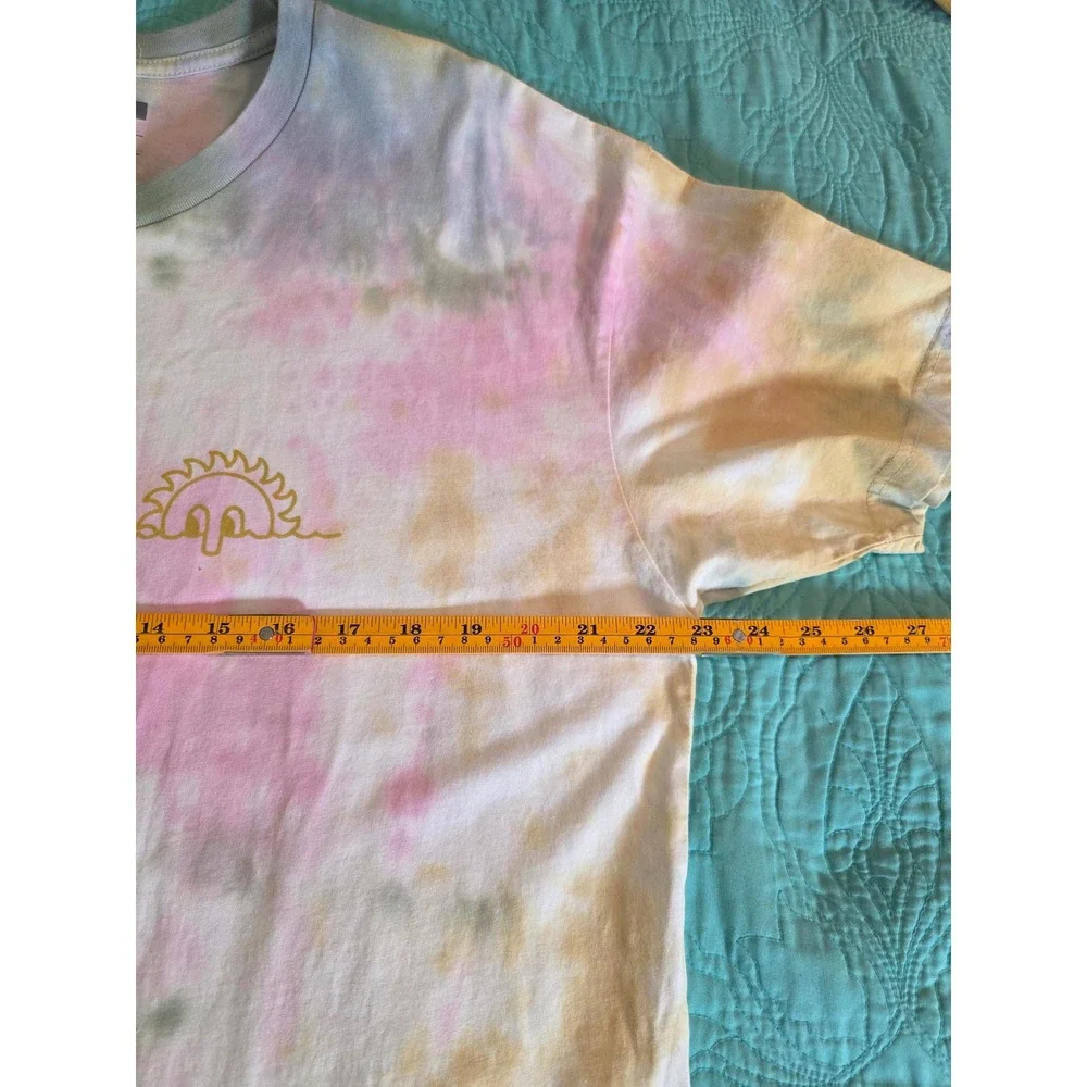 Stance The Crew T-Shirt XL Tie Dye Happiness Is A Warm Sun Graphic Tee MC1082